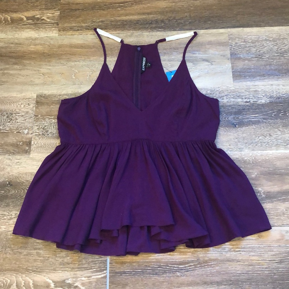 Express Purple Tank Top